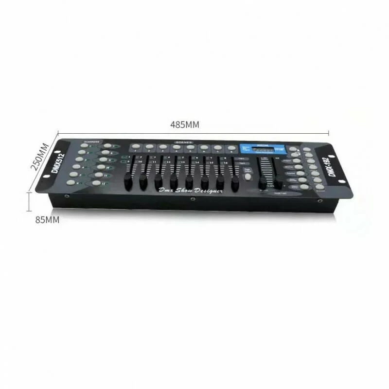 Φωτογραφία προϊόντος: Rolinger DMX512 DMX Controller Κονσόλα Φωτισμού με 192 Κανάλια Ελέγχου