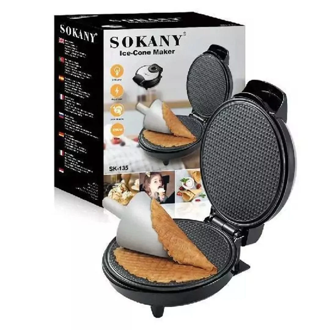 Φωτογραφία προϊόντος: Sokany SK-135 Συσκευή για Χωνάκι Παγωτού 1200W