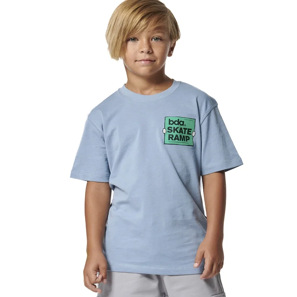 Φωτογραφία προϊόντος: BODY ACTION ΠΑΙΔΙΚΟ T-SHIRT ΓΙΑ ΑΓΟΡΙΑ (054505-01-DUSTY BLUE)