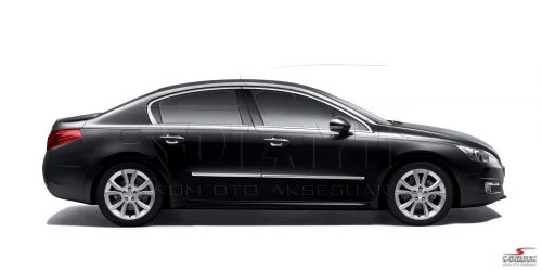 Φωτογραφία προϊόντος: S-dizayn Peugeot 508 SD/SW 2010+ Πλαινο Προστατευτικο Trim Πορτας ΑΤΣΑΛΙ+ΠΛΑΣΤΙΚΟ Χρωμιο 8ΤΕΜ