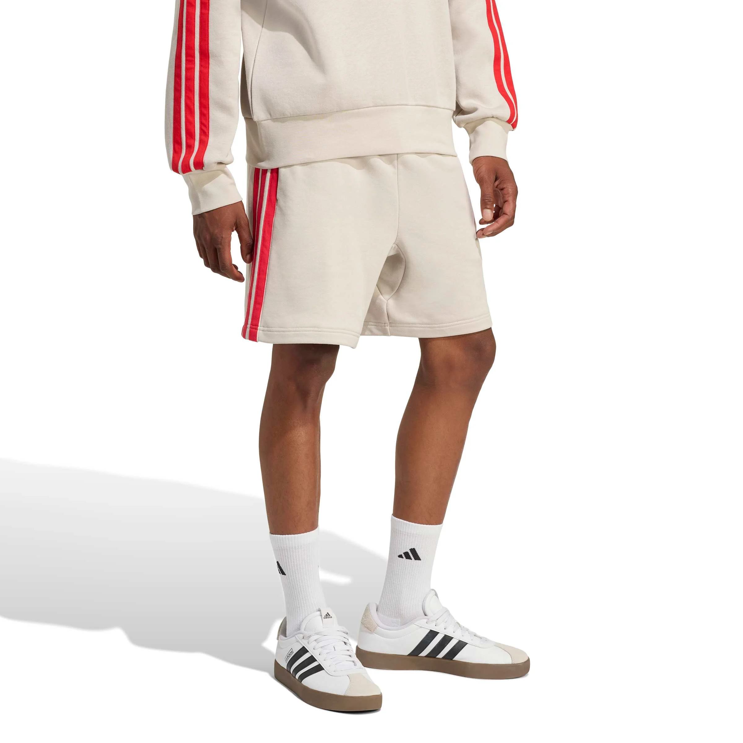 Φωτογραφία προϊόντος: Adidas Essential 3-Stripes French Terry Shorts KD4871 Μπεζ