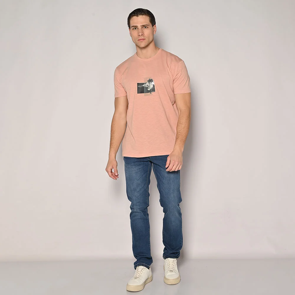 Φωτογραφία προϊόντος: T-shirt Ανδρικό Camaro Με Σχέδιο Pink