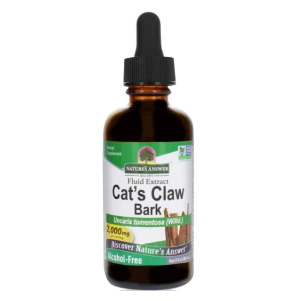 Φωτογραφία προϊόντος: Nature's Answer Cat's Claw Bark Extract 2000mg x 60ml - Nature’s Answer