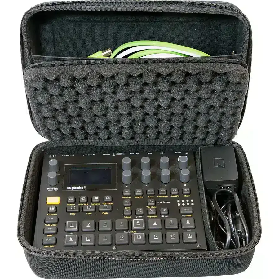 Φωτογραφία προϊόντος: WALKASSE W-MCB-HC4 Eva Hardcase EVANIK Elektron DIGITAKT II, DIGITONE... Hardcase Black