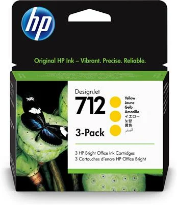 Φωτογραφία προϊόντος: HP 712 Original Yellow 3 pc(s)