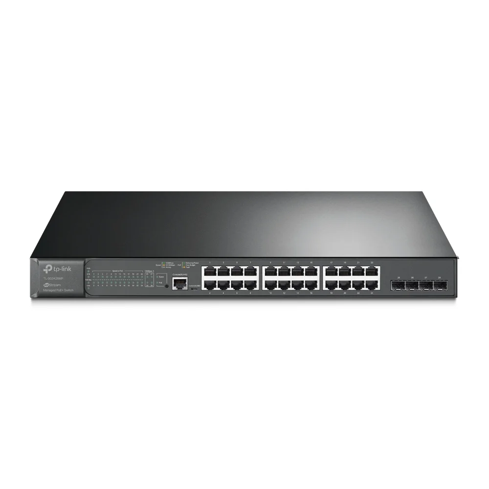 Φωτογραφία προϊόντος: TP-LINK SWITCH TL-SG3428MP 24xGIGABIT POE+ MANAGED
