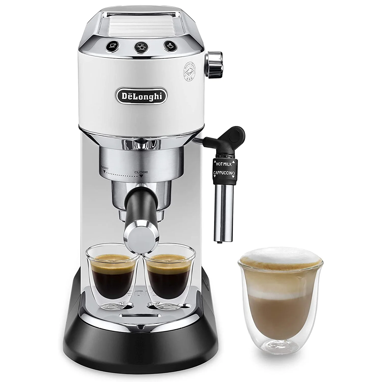 Φωτογραφία προϊόντος: DeLonghi Dedica Μηχανή Espresso EC685 White