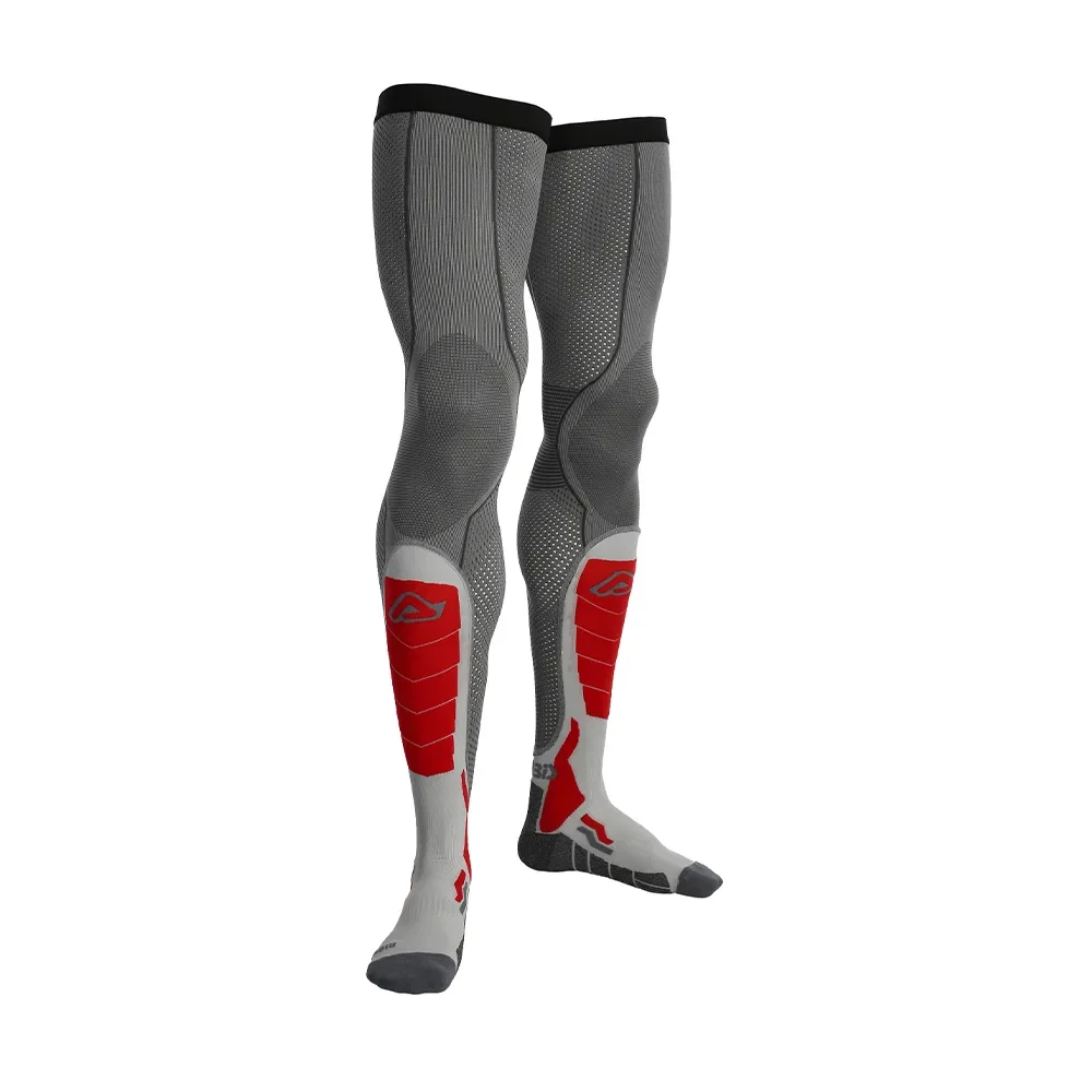 Φωτογραφία προϊόντος: ΚΑΛΤΣΕΣ MX X-LEG VENTED PRO GREY/RED 26704.295 | ACERBIS