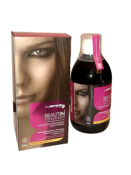 Φωτογραφία προϊόντος: MY ELEMENTS - BeautIn Collagen Μάνγκο-Πεπόνι 500ml