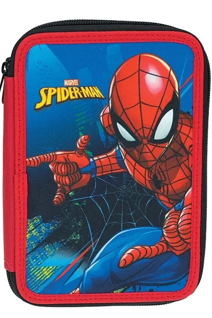 Φωτογραφία προϊόντος: ΚΑΣΕΤΙΝΑ ΔΙΠΛΗ GIM Spiderman Blue Net 337-04100