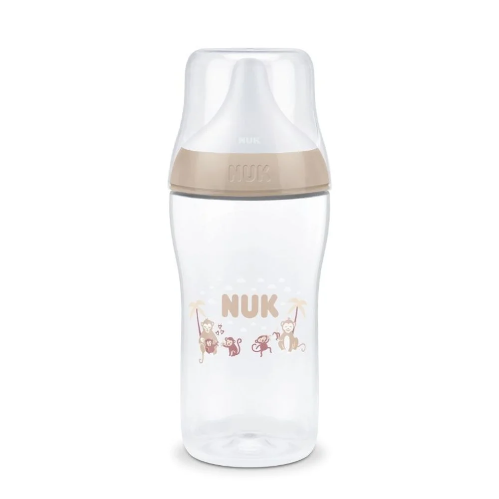 Φωτογραφία προϊόντος: Nuk Μπιμπερό Perfect Match PP Temperature Control με Θηλή Σιλικόνης 260ml MONKEY (3+ μηνών)
