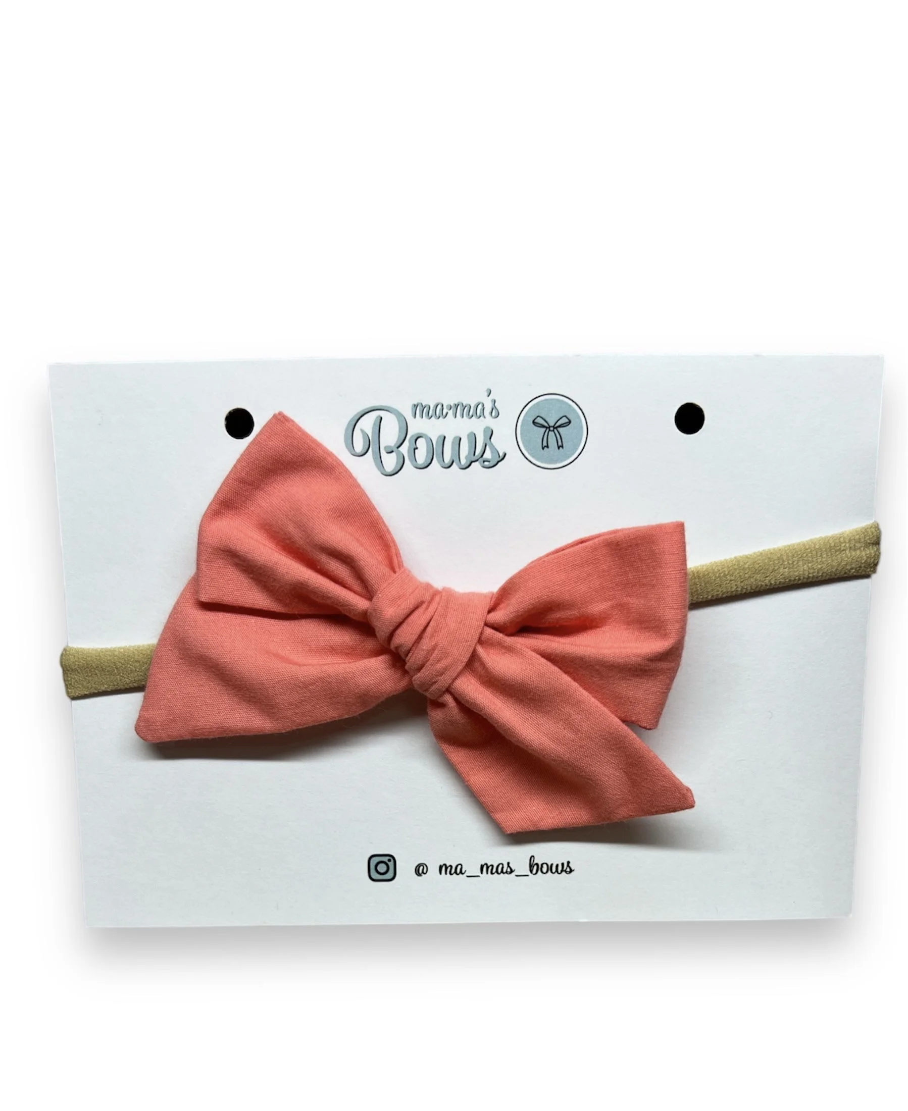 Φωτογραφία προϊόντος: Mama's Bows Mama s Bows κοραλλί κορδέλα μαλλιών