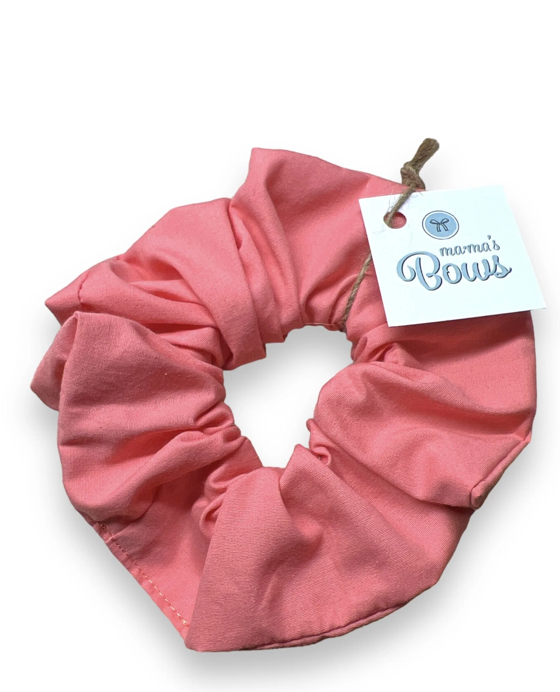 Φωτογραφία προϊόντος: Mama's Bows Mama s Bows scrunchies χρώμα κοραλί