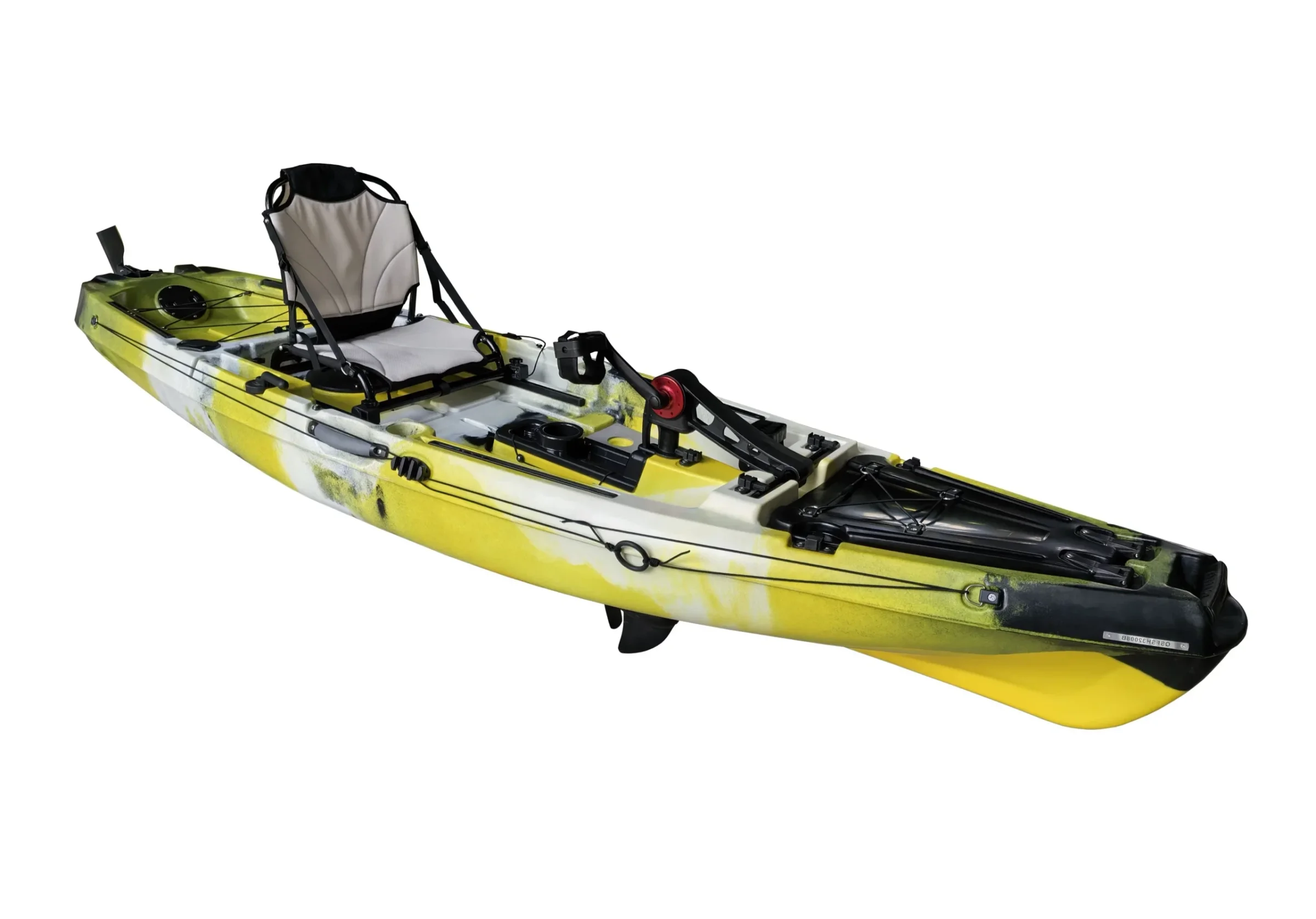 Φωτογραφία προϊόντος: CARIBBEAN SEA KAYAKS 10’4″ ΚΙΤΡΙΝΟ CAMO ΣΚΛΗΡΟ ΠΟΔΗΛΑΤΙΚΟ HDPE KAYAK ΜΕ ΠΡΟΠΕΛΑ