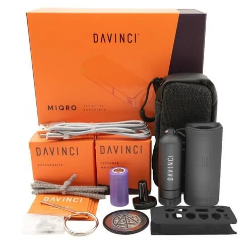 Φωτογραφία προϊόντος: DaVinci MIQRO Portable Vaporizer - Explorer s Kit Black