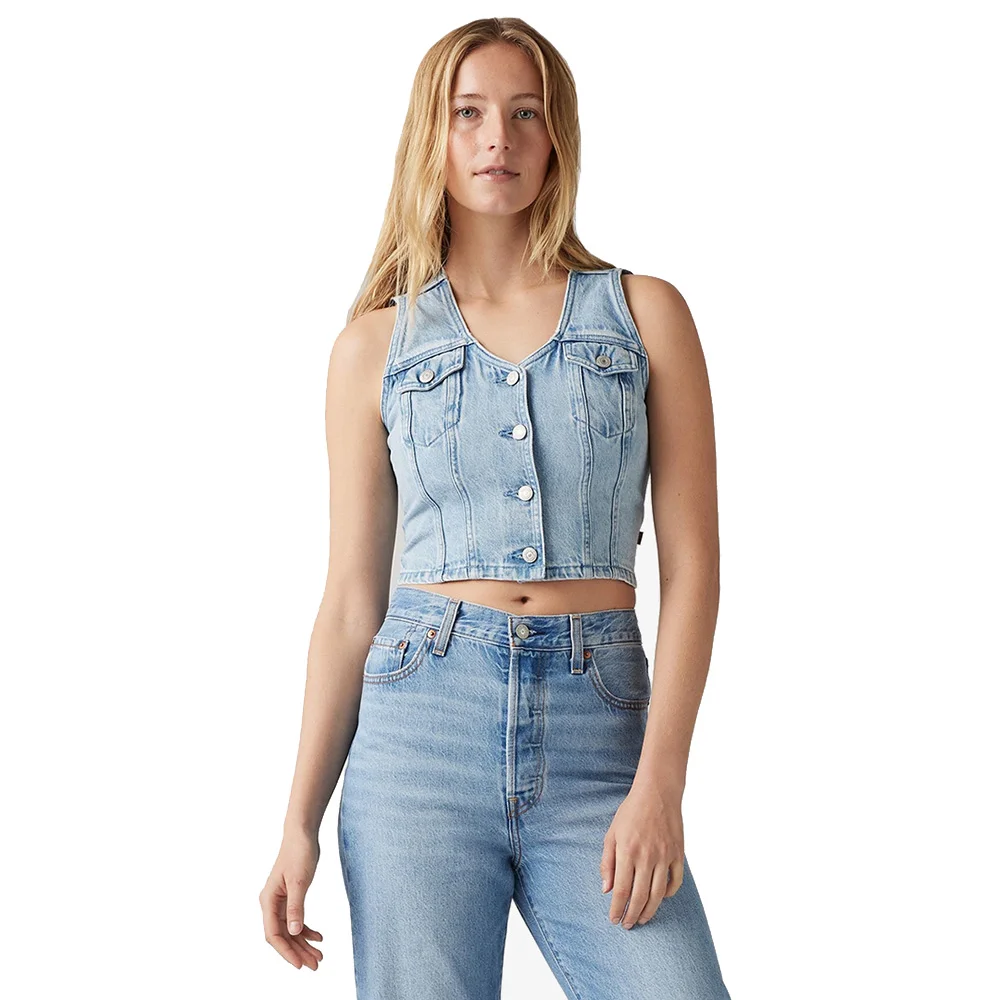Φωτογραφία προϊόντος: Levis Levi's® Premium Bella Denim Corset Cropped Vest