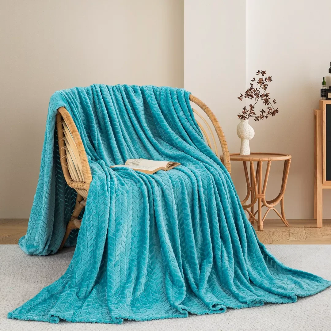 Φωτογραφία προϊόντος: AdamHome ΚΟΥΒΕΡΤΑ FLEECE ΥΠΕΡΔΙΠΛΟ 220X240 ADAM HOME (550) AQUA(25)