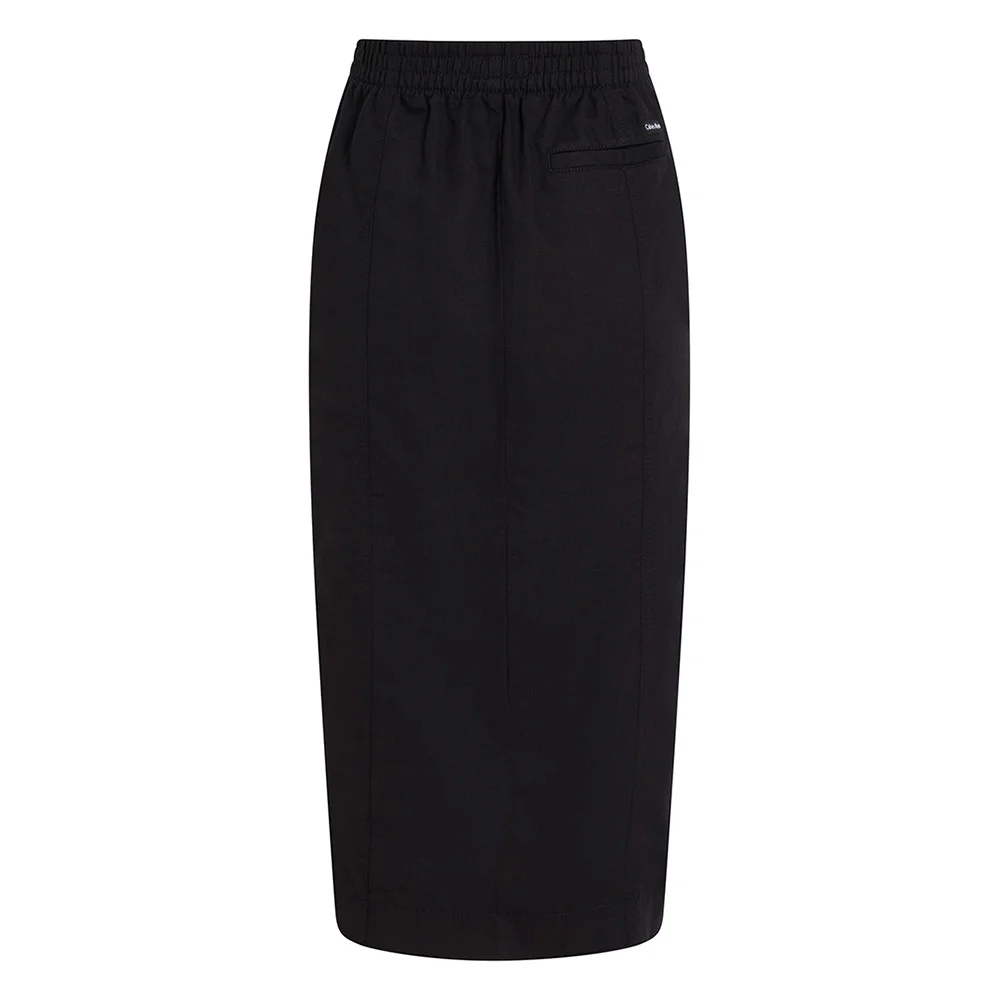 Φωτογραφία προϊόντος: Calvin Klein Cotton Linen Twill Midi Skirt
