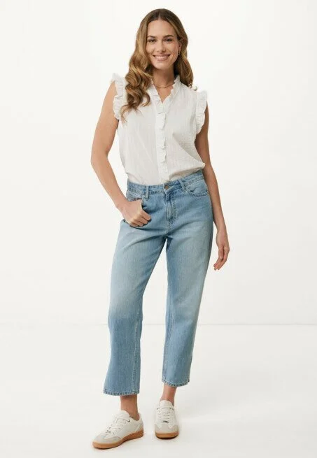 Φωτογραφία προϊόντος: MOM FIT ΤΖΙΝ Light Blue Denim