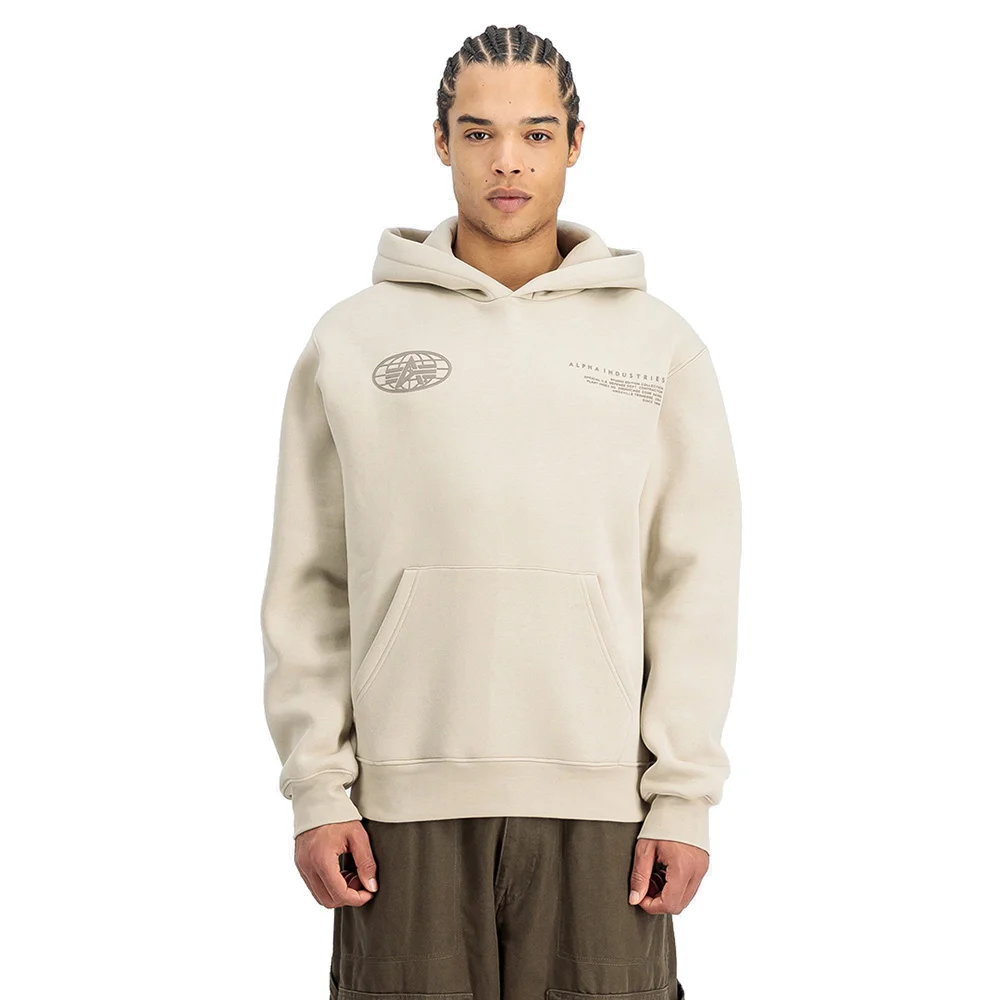 Φωτογραφία προϊόντος: Alpha Industries World Logo Backprint Hoodie