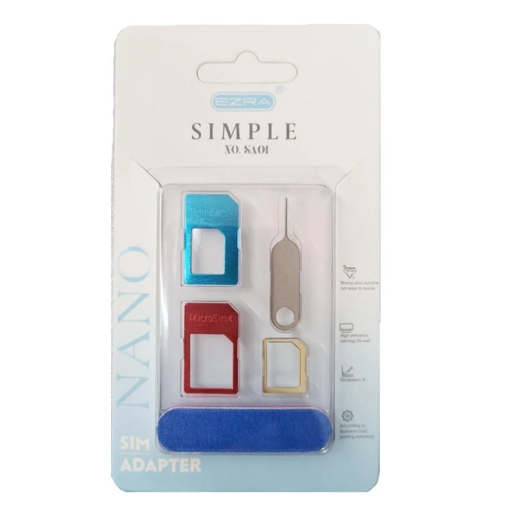 Φωτογραφία προϊόντος: Σετ αντάπτορας SIM / Micro SIM / Nano SIM All in one