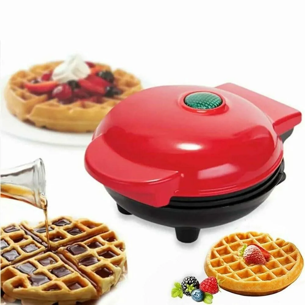 Φωτογραφία προϊόντος: Mini waffle maker Βαφλιέρα σε στρογγυλό σχήμα