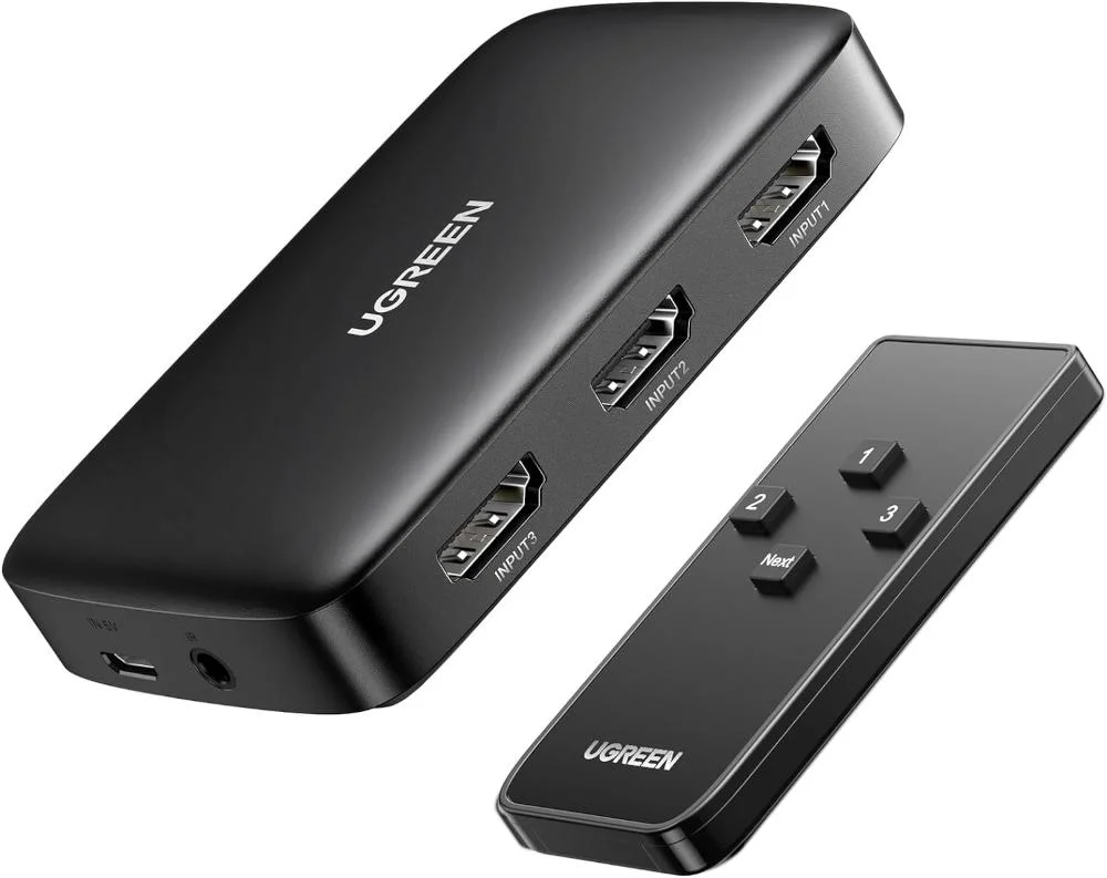 Φωτογραφία προϊόντος: Ugreen HDMI Switcher 3-Port 4K/30Hz