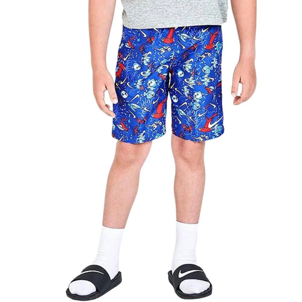 Φωτογραφία προϊόντος: Nike Boys' Little Kids' Nike Sea Friends 6" Volley Swim Shorts