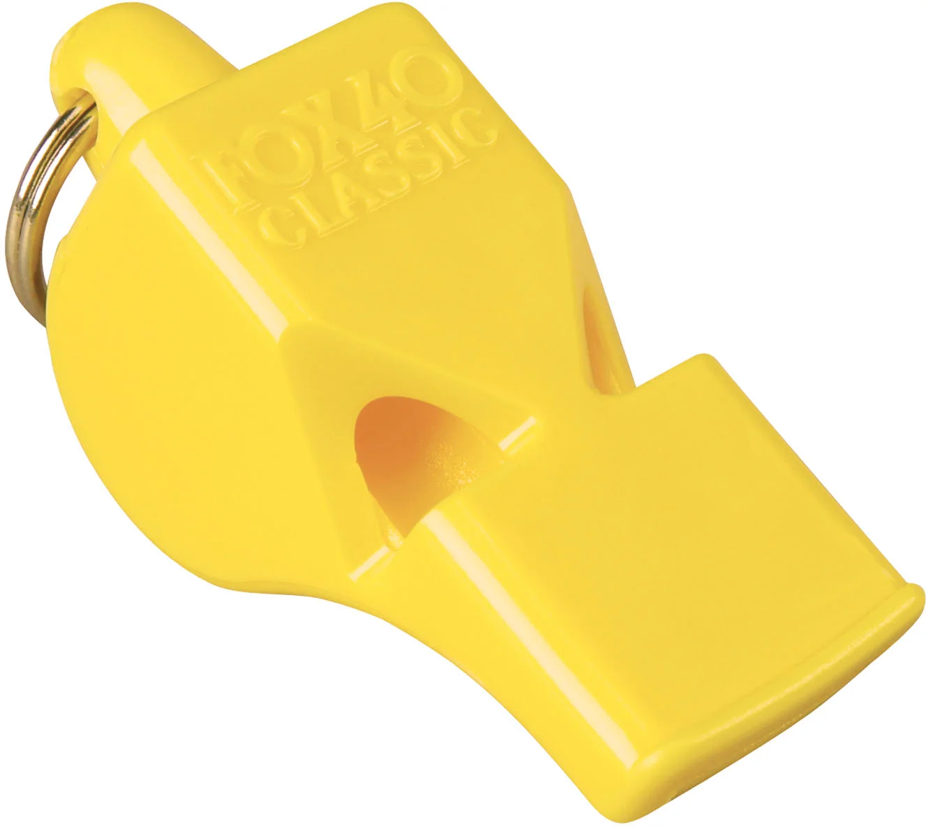 Φωτογραφία προϊόντος: Σφυρίχτρα FOX40 CLASSIC SAFETY Κίτρινη Με Κορδόνι