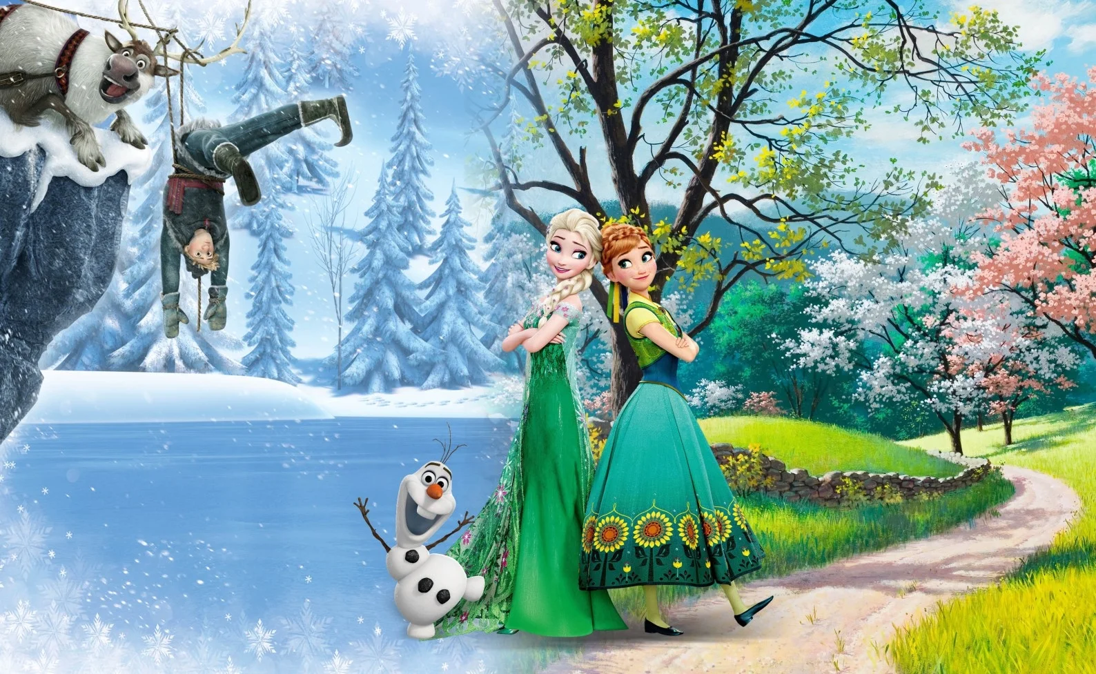 Φωτογραφία προϊόντος: Azur Φωτοταπετσαρία Frozen Disney 5 - Χαρτί Πλαστικοποιημένο - 1Μx1Υ