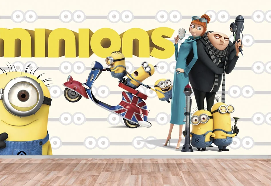 Φωτογραφία προϊόντος: Azur Φωτοταπετσαρία Minions 4 - Χαρτί Πλαστικοποιημένο