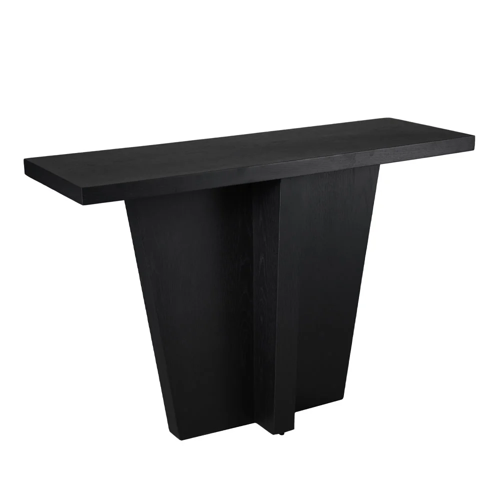 Φωτογραφία προϊόντος: LIBERTA TUBE ΚΟΝΣΟΛΑ ΜΑΥΡΟ 120x40.5x81