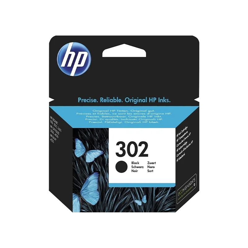 Φωτογραφία προϊόντος: HP 302 Μελάνι Εκτυπωτή InkJet Μαύρο (F6U66AE)
