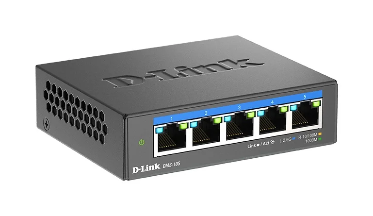 Φωτογραφία προϊόντος: D-LINK Switch DMS-105 5-Port 2.5G Multi-Gigabit Desktop