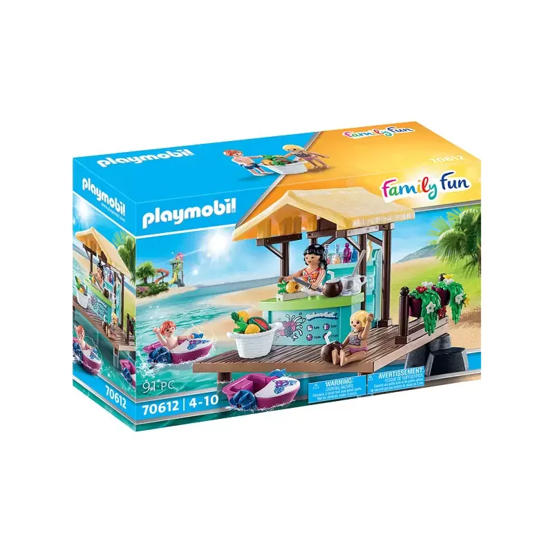 Φωτογραφία προϊόντος: Playmobil Πλωτό Μπαρ Και Παραθεριστές (70612)