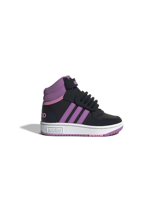 Φωτογραφία προϊόντος: Adidas Παιδικά Sneakers High Hoops MID 3.0 Μωβ