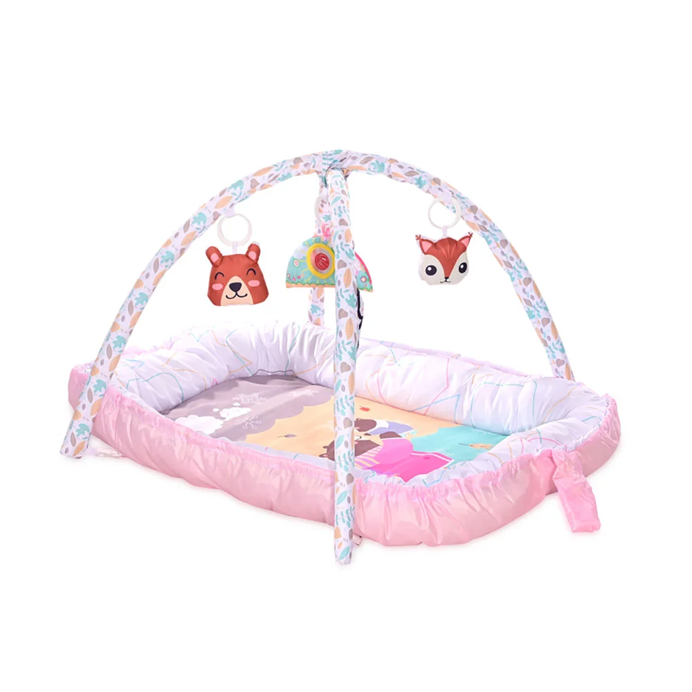 Φωτογραφία προϊόντος: Γυμναστήριο Φωλιά Lorelli Baby Nest Pink 0m+