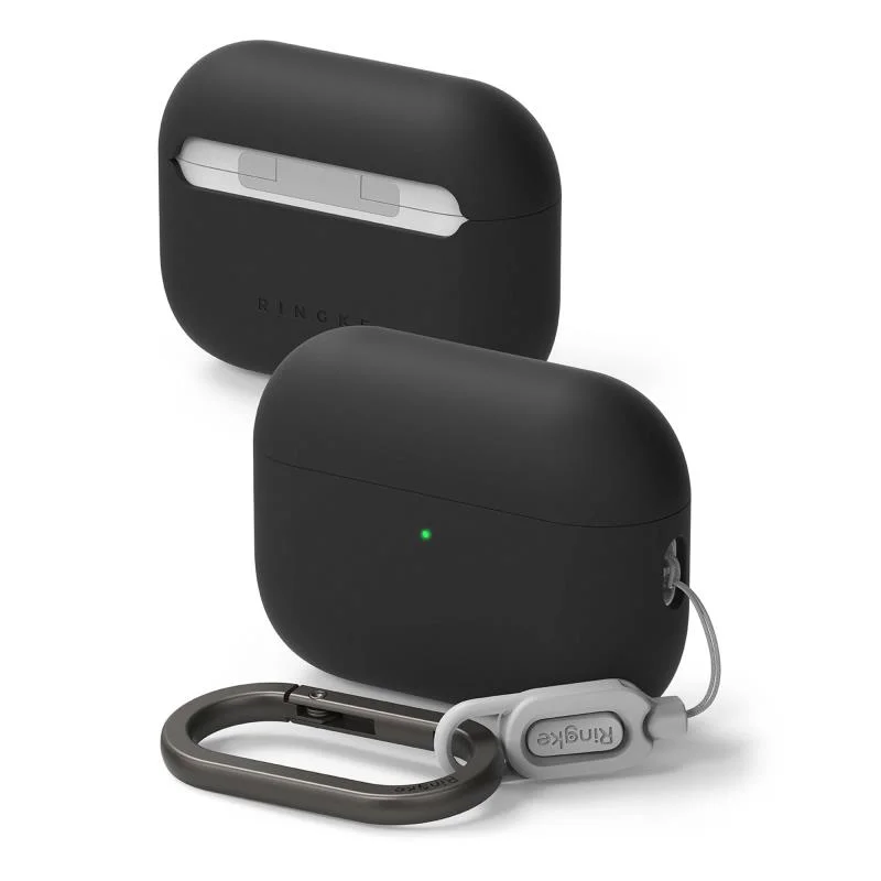 Φωτογραφία προϊόντος: Θήκη Σιλικόνης Ringke Apple AirPods Pro 3 (2025) Μαύρο
