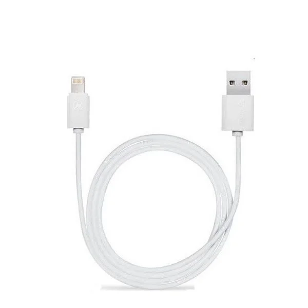 Φωτογραφία προϊόντος: Καλώδιο Φόρτισης USB-A to Lightning 3.0A Λευκό (2m) QIHANG QH-C22