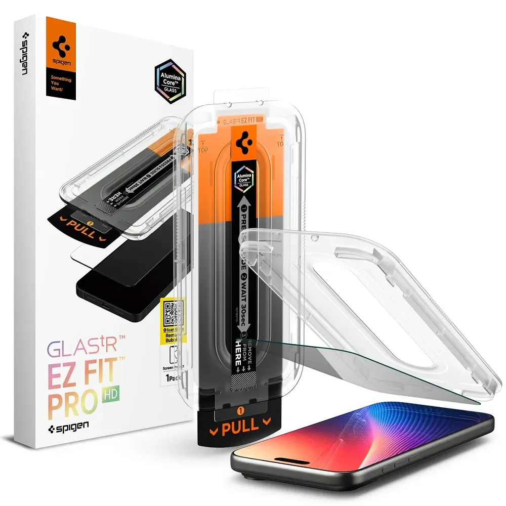 Φωτογραφία προϊόντος: Spigen Glas.tr ”Ez Fit Pro” iPhone 16 Pro / 17 / 17 Pro Privacy