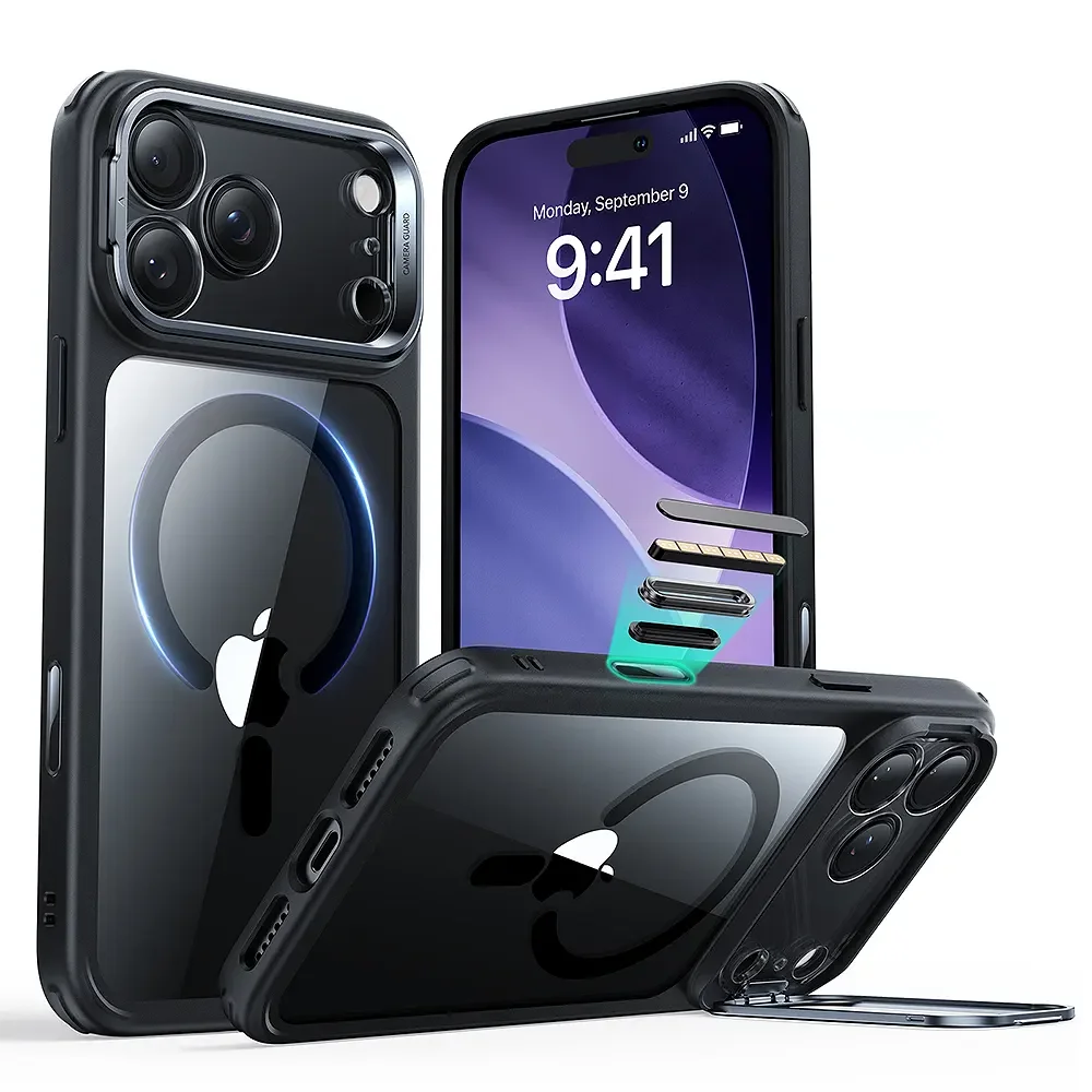 Φωτογραφία προϊόντος: ESR Θήκη Classic Hybrid HaloLock Kickstand iPhone 17 Pro Max Clear Black