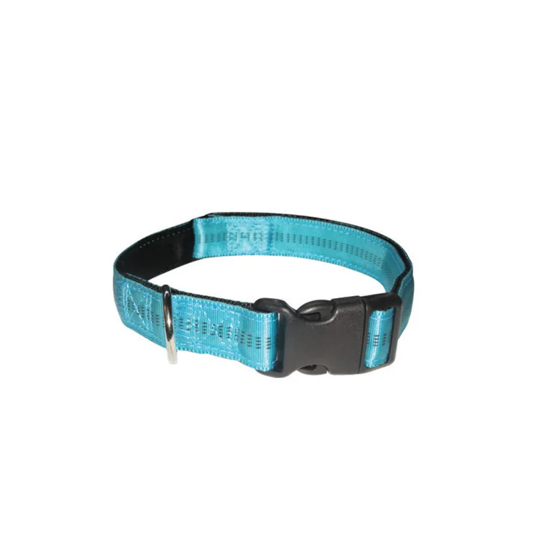Φωτογραφία προϊόντος: GoGet Pet Interest Stripes Collars with Soft Filling Γαλάζιο Small