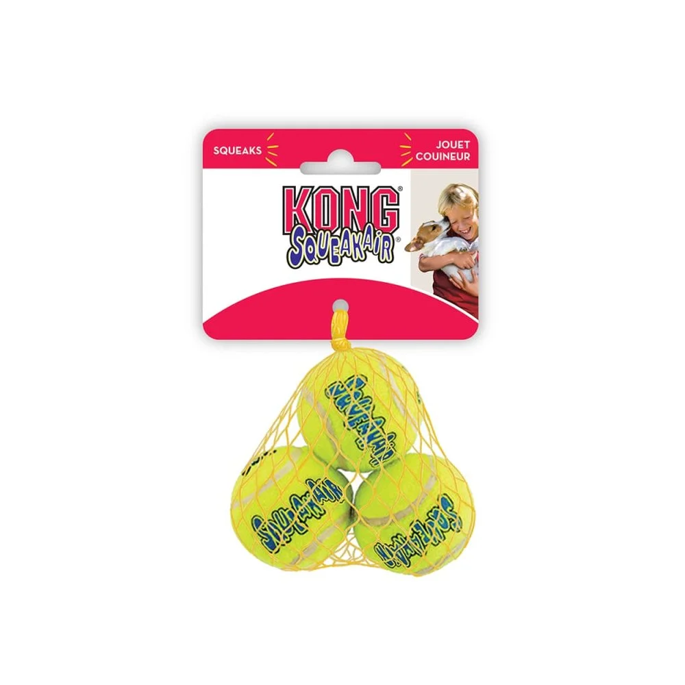 Φωτογραφία προϊόντος: Kong Air Squeaker Tennis Ball Small 3Τμχ
