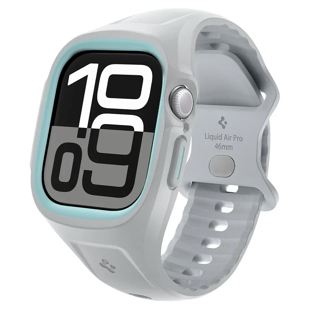 Φωτογραφία προϊόντος: Spigen Θήκη-Λουράκι Liquid Air Pro Apple Watch 10 / 11 (46 mm) Grey