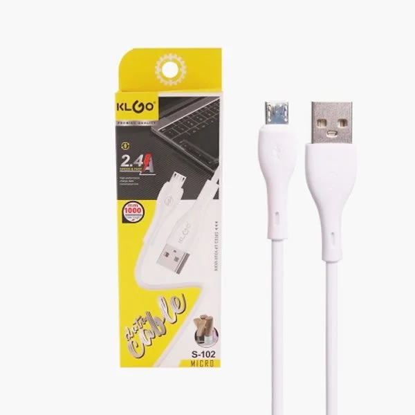 Φωτογραφία προϊόντος: Καλώδιο USB A σε Micro USB 1m KLGO S-102
