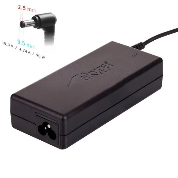 Φωτογραφία προϊόντος: Φορτιστής Laptop για Lenovo/ Asus/ Toshiba 90W 19.0V 4.74A TIP 5.5x2.5mm (Akyga AK-ND-10)