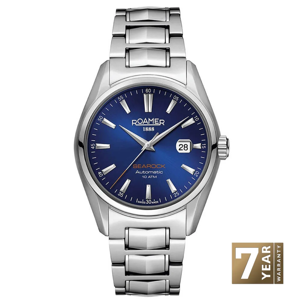Φωτογραφία προϊόντος: Roamer Searock Automatic, Men's Watch, Silver Stainless Steel Bracelet 210633-41-45-20
