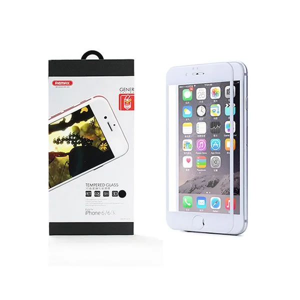 Φωτογραφία προϊόντος: Remax Gener Tempered Glass Full Cover 3D Λευκό Για iPhone 6/ 6s