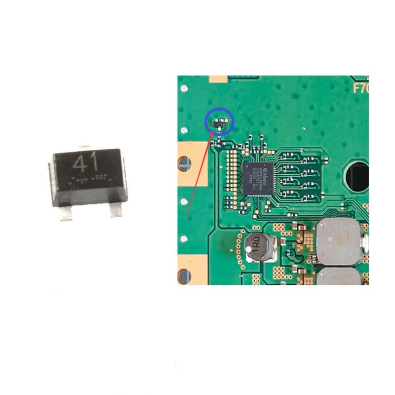 Φωτογραφία προϊόντος: PS5 41 SOT-323FL Digital Transistor