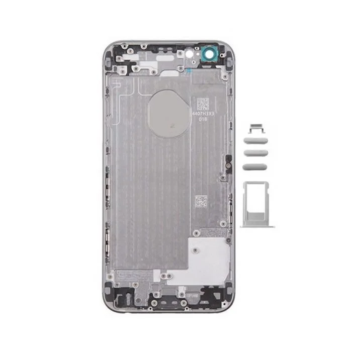 Φωτογραφία προϊόντος: iPhone 6 Πίσω Καπάκι / Back Cover Space Grey με Πλήκτρα και SIM Tray